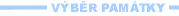 V�b�r pam�tky